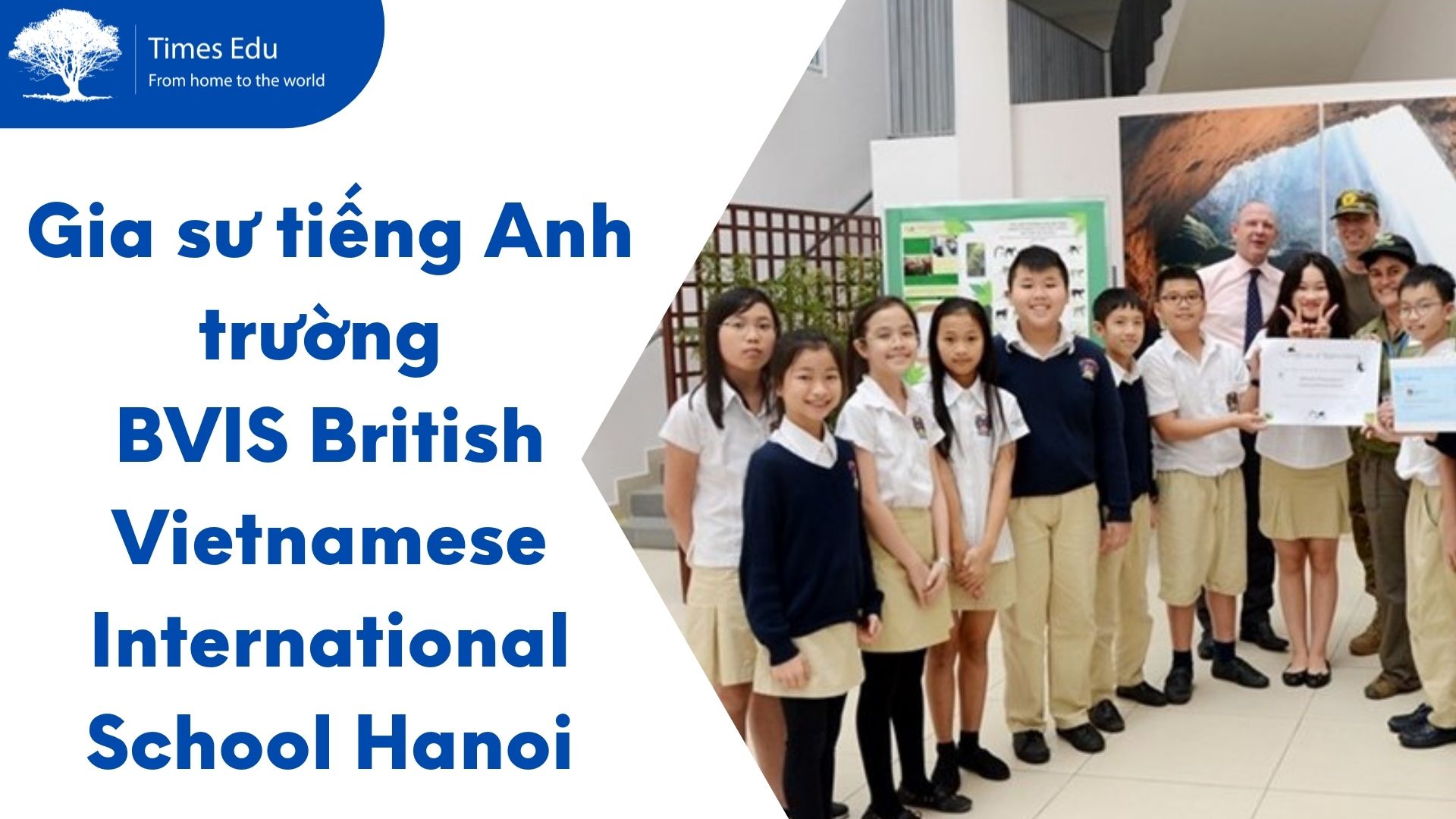 Gia sư tiếng Anh trường BVIS British Vietnamese International School