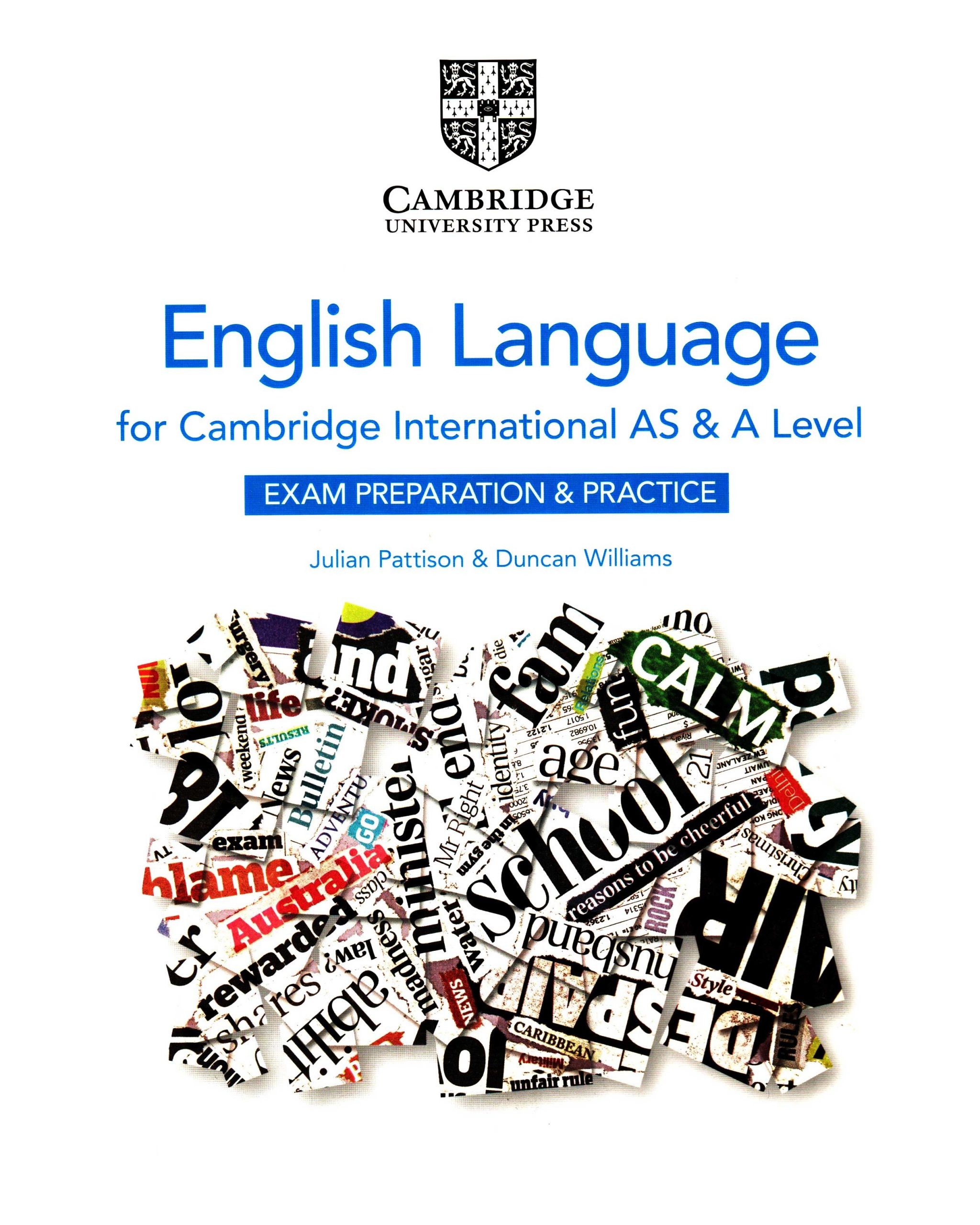 Sách Cambridge International AS And A Level English Language Exam ...